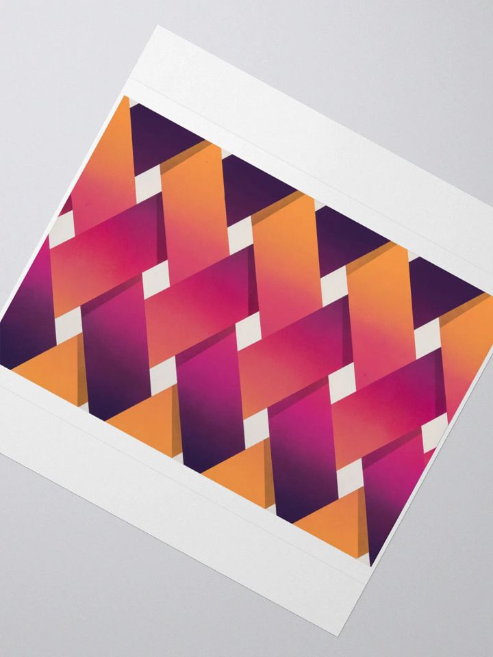 Radiant Fade Kiss Cut Stickers product image (6)