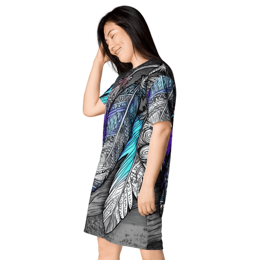 G Feathers, T-Shirt Dress product image (5)