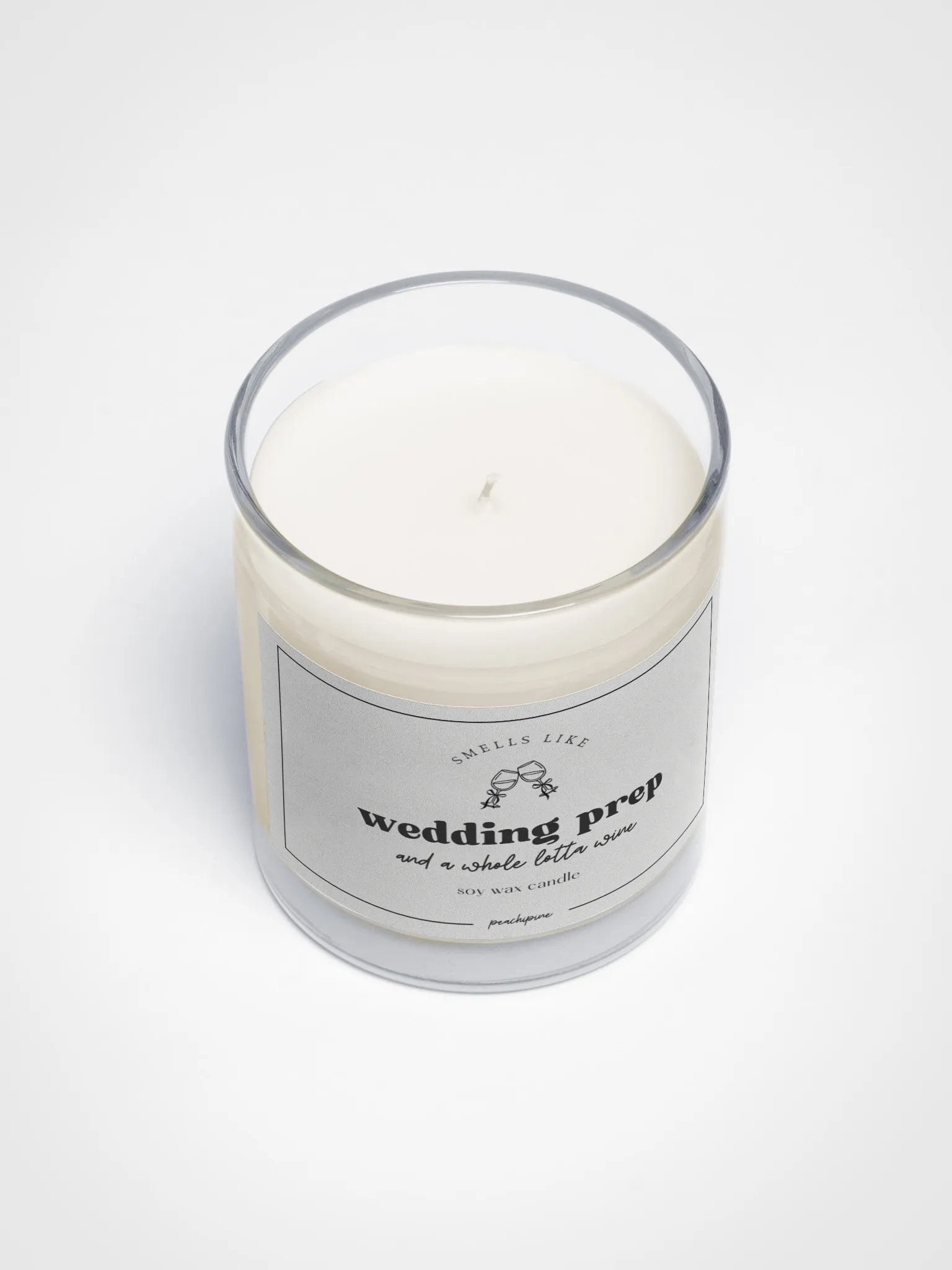 Wedding Prep Candle – Funny Bride Gift, Wedding Planning & Wine Candle product image (3)
