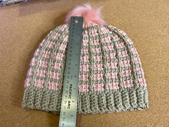 Beanie - Tunisian Pinky product image (2)