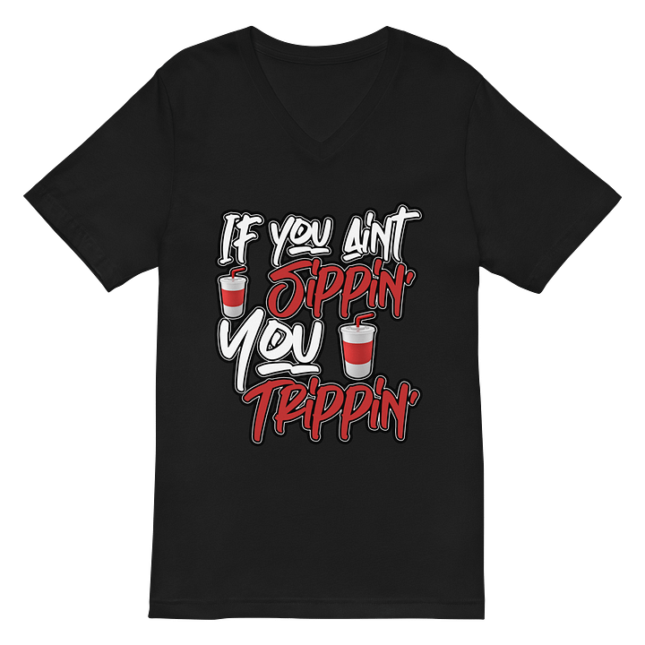 V-Neck Sip or Trip Tee product image (1)
