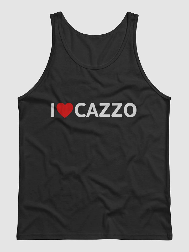I ♥️ Cazzo tanktop dark product image (2)