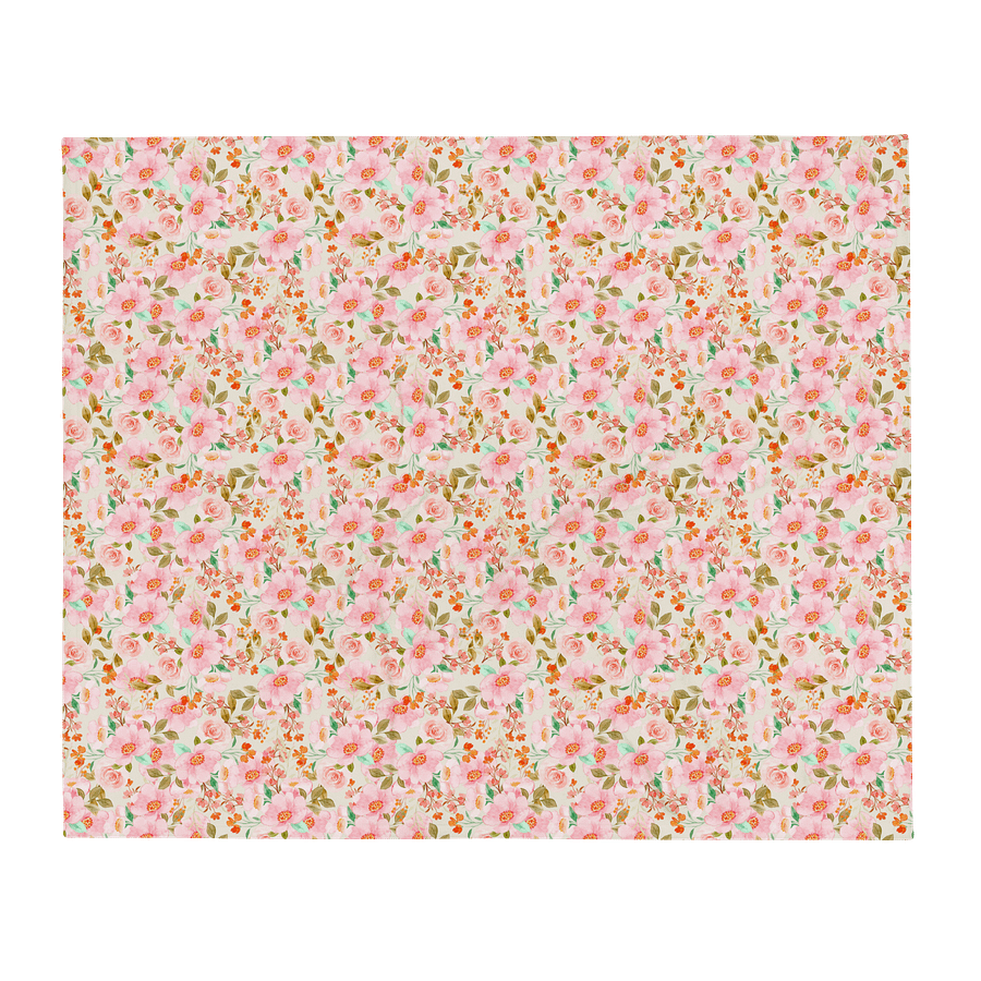 Pink Roses Blanket product image (1)