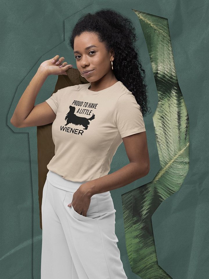 Proud To Have A Little Wiener Tshirt product image (2)