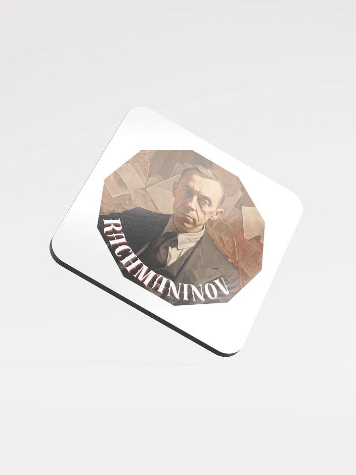 Sergej Rachmaninov - Oil Painting Poirtrait | Coaster product image (1)