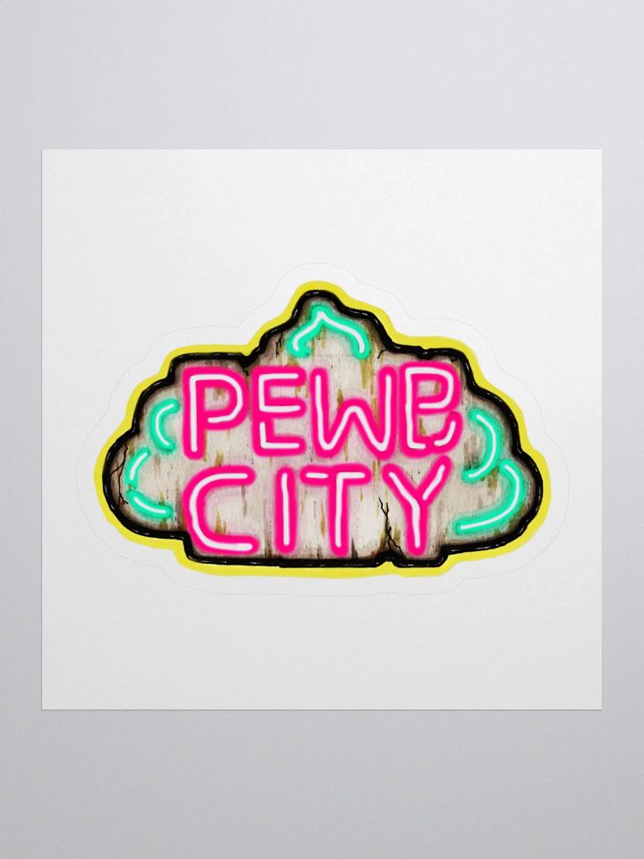 Pewb City Sticker product image (1)