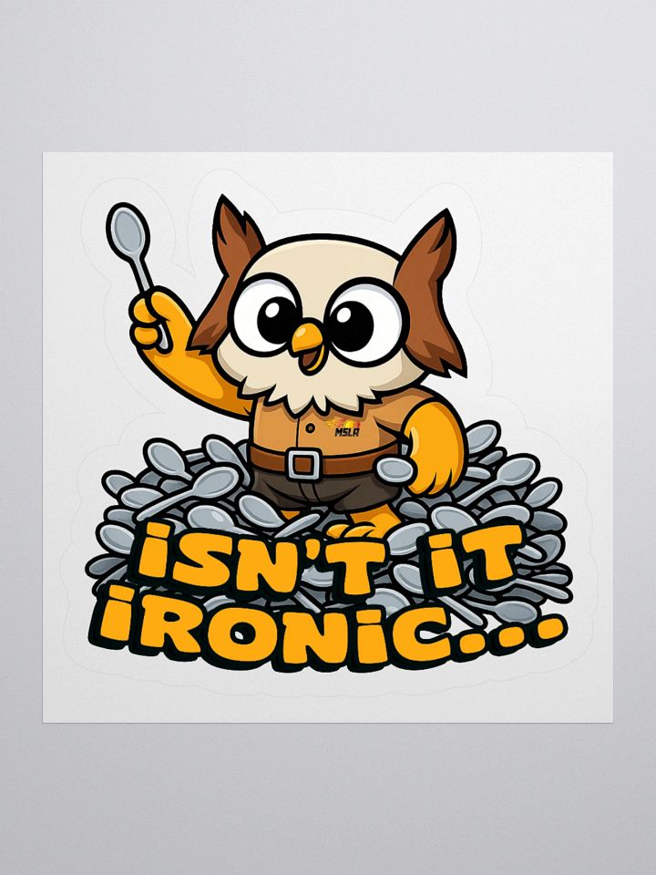 Isn't It Ironic - Sticker product image (2)