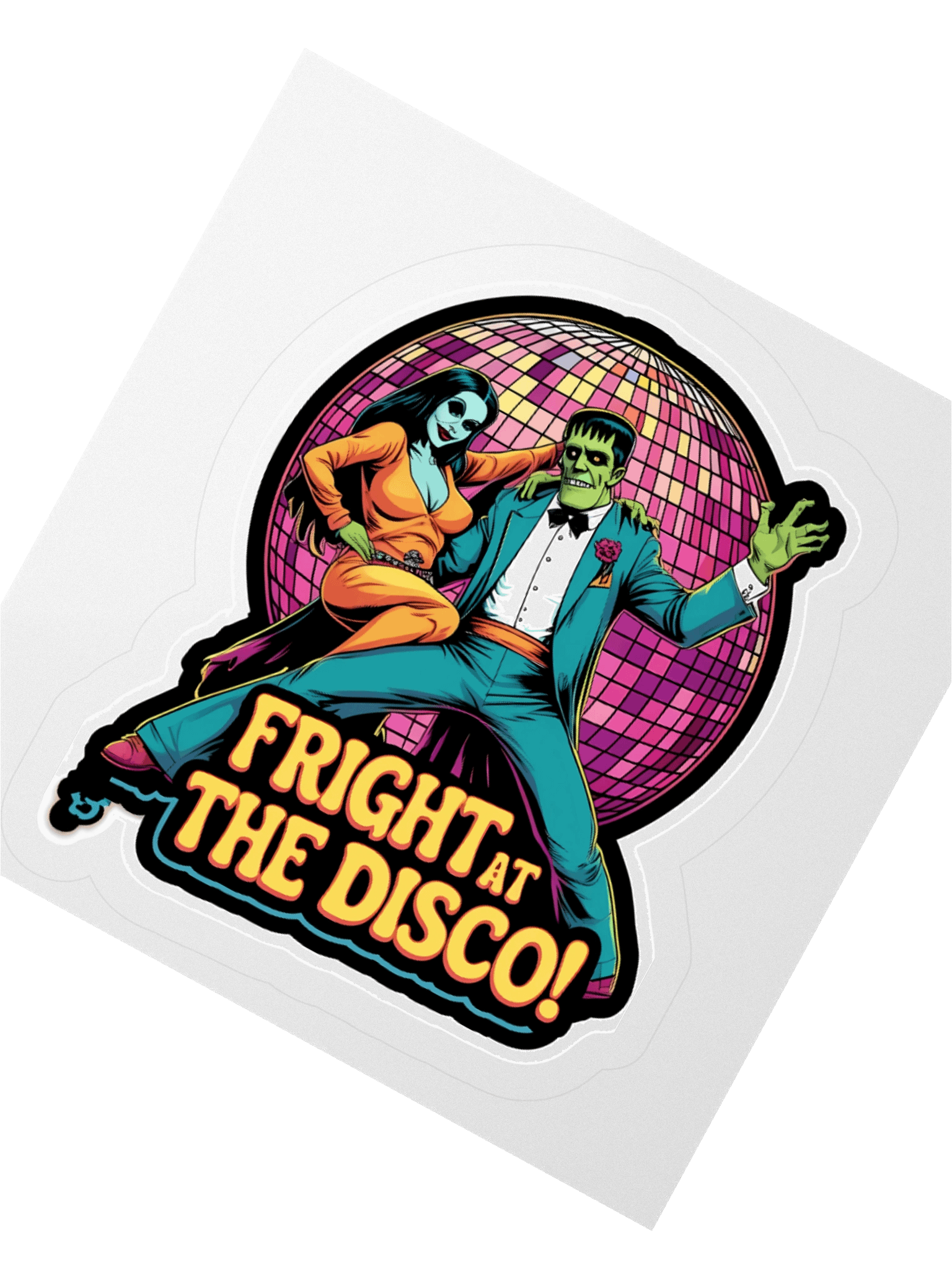 Fright at the Disco Kiss Cut Stickers product image (2)