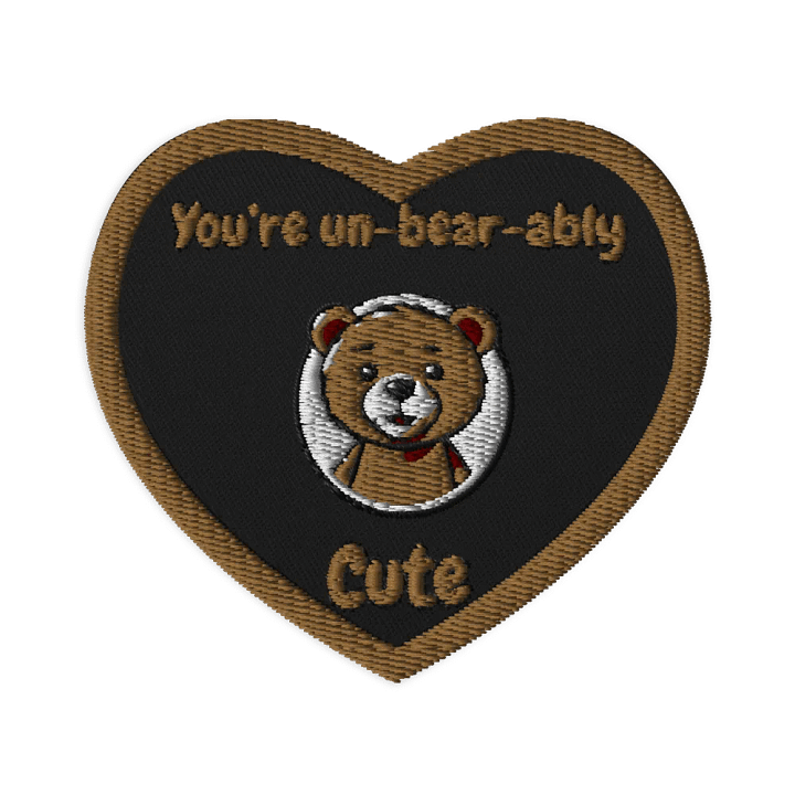 Un-Bear-Ably Cute Patch product image (1)