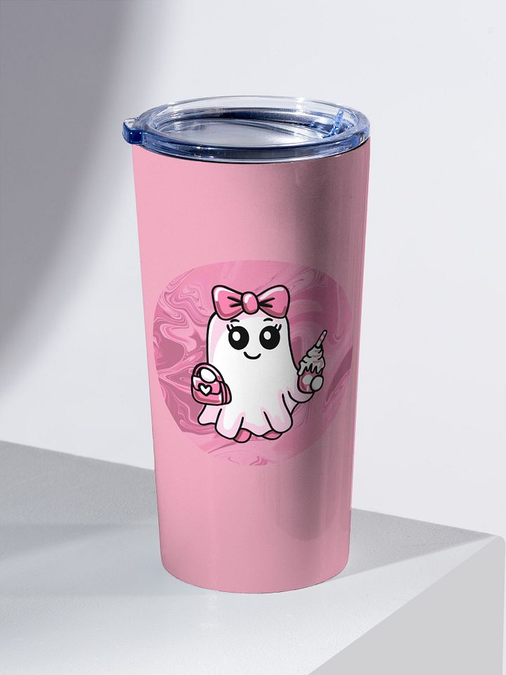 Cute Ghost 20oz Stainless Steel Tumbler product image (2)