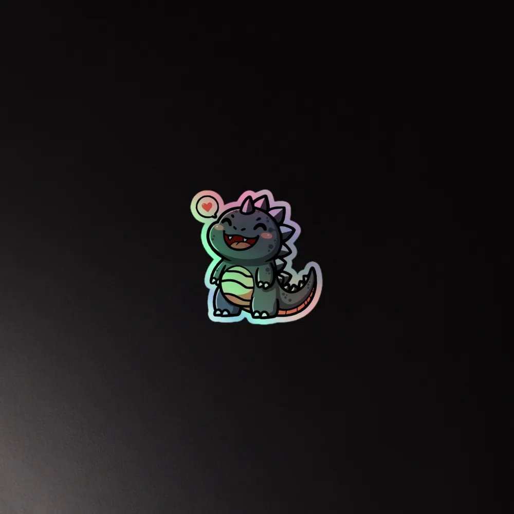 Happy Goji - Holo Sticker product image (2)
