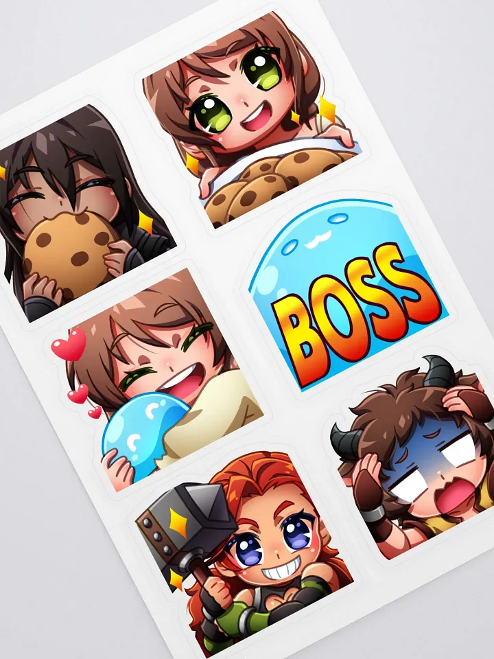 Slime Cafe Sticker Sheet product image (1)