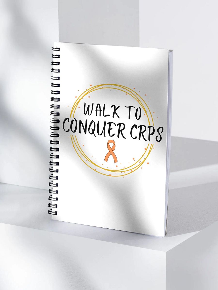 OFFICIAL Walk To Conquer CRPS Notebook (140 Pages) product image (4)