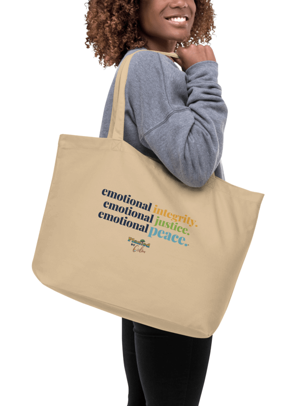 Official Planted By Calm | Calm Keepers Organic Cotton Tote product image (2)