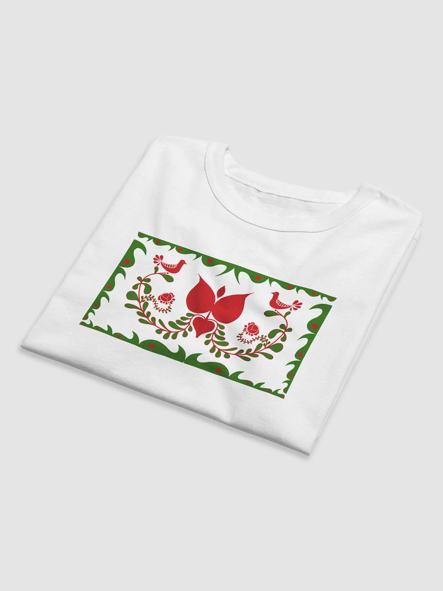 Hungarian Traditions Red Floral T-Shirt product image (6)