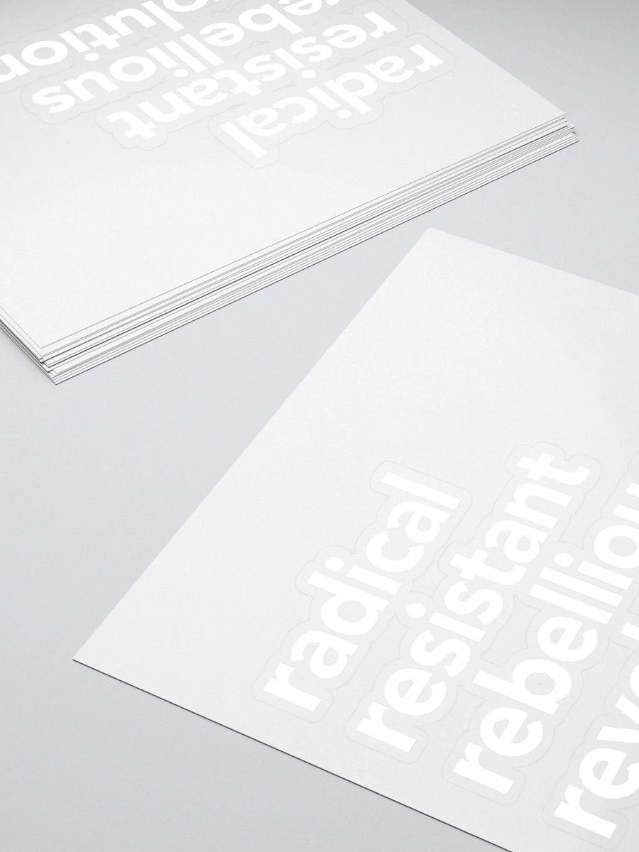 Radical Resistant Sticker product image (4)