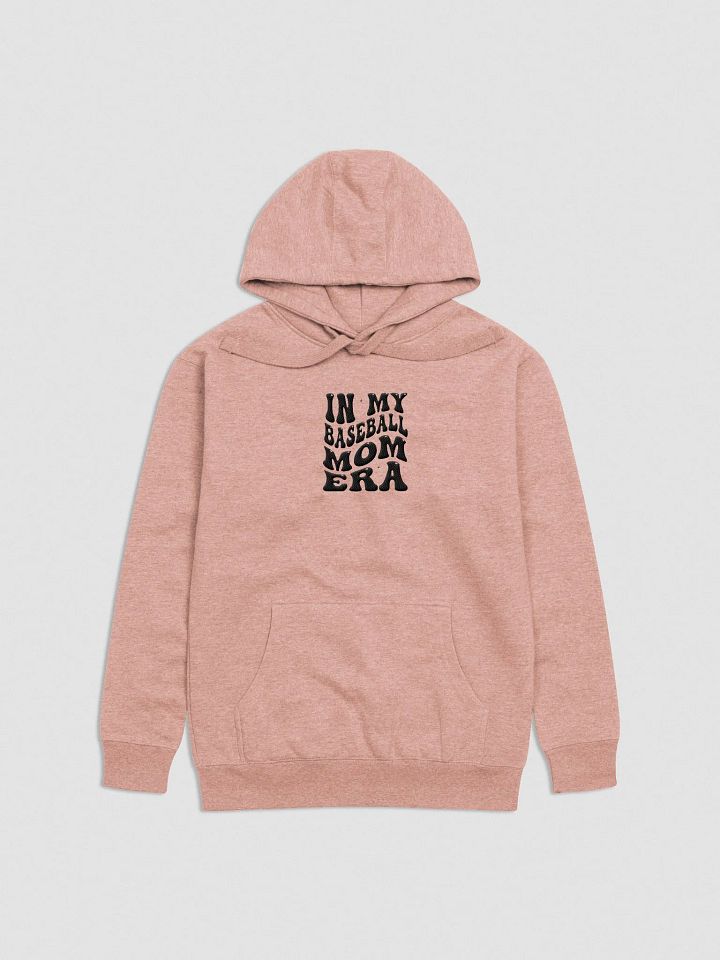 'IN MY BASEBALL MOM ERA' embroidered hoodie product image (1)
