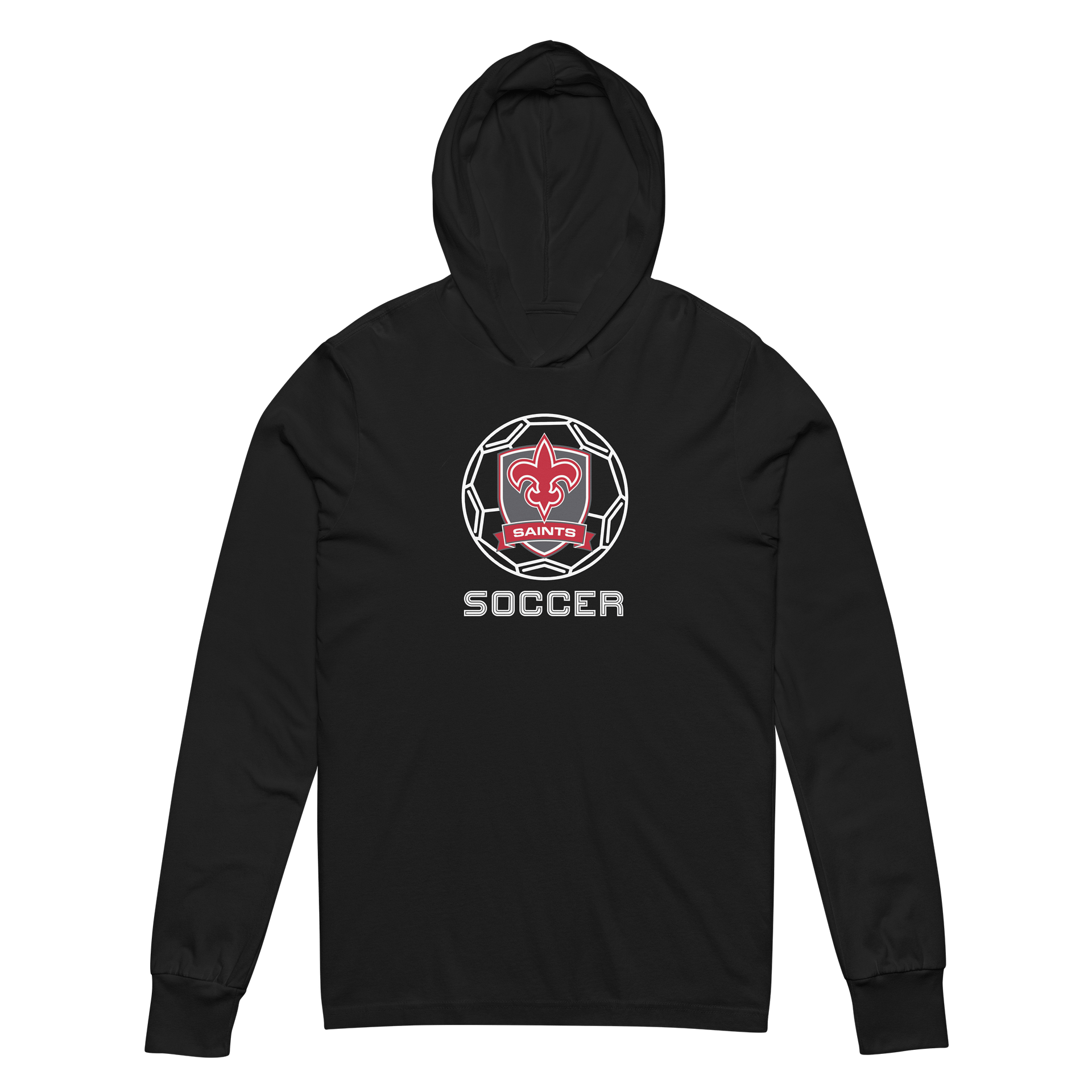 Concordia Prep - Soccer Long Sleeve Hooded Tee product image (2)