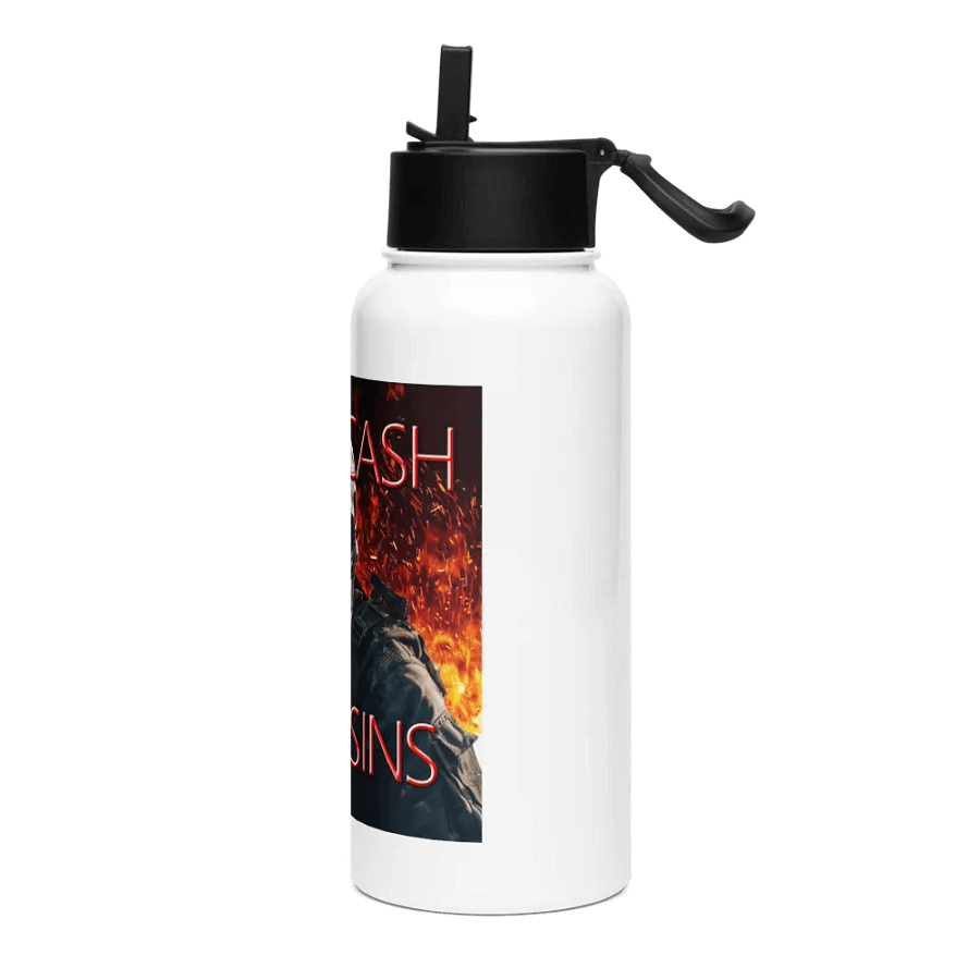 Dirty cash assassins water bottle product image (3)