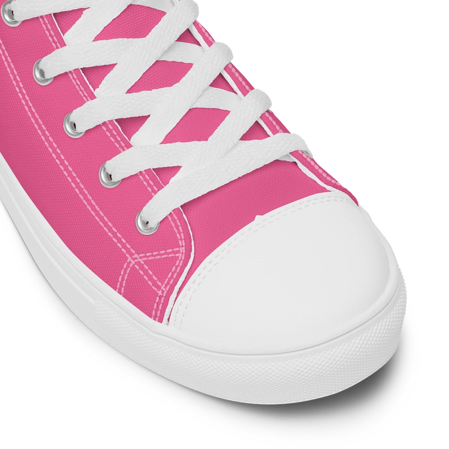 Pink and White Flower Sneakers product image (9)