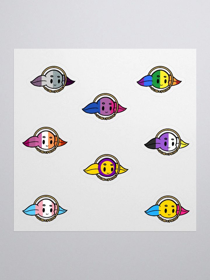 Gob+Pride stickers product image (1)
