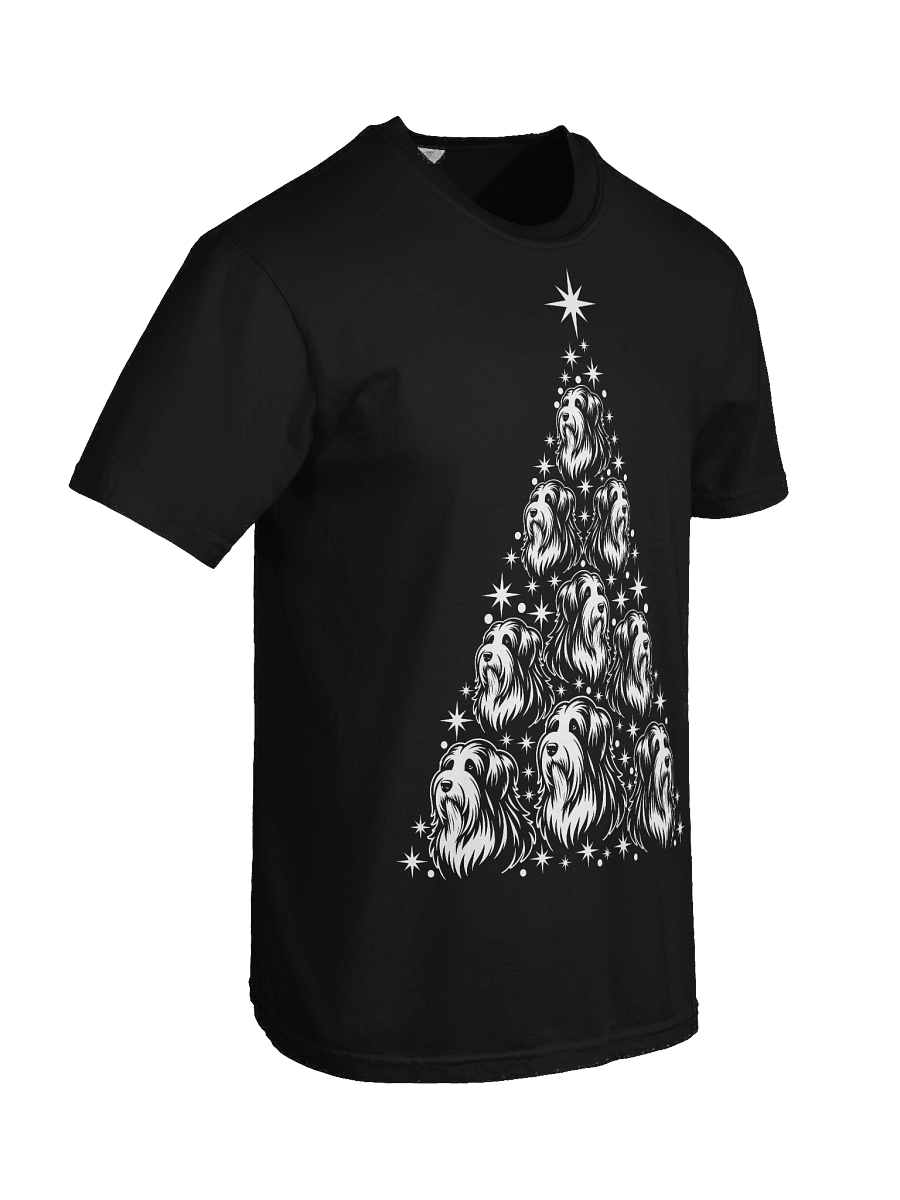 Bearded Collie Christmas Tree T-Shirt product image (43)