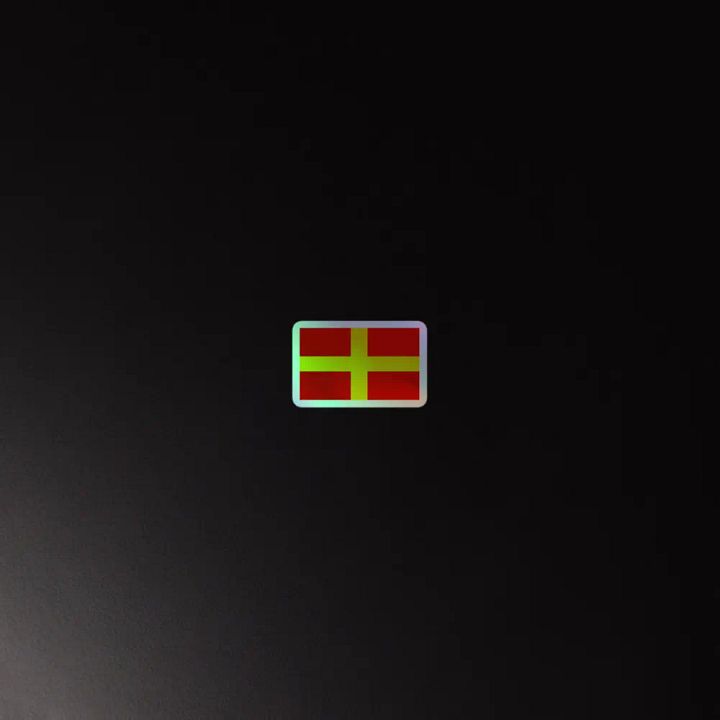 Pegatina holográfica - Bandera Reunificacionista product image (2)
