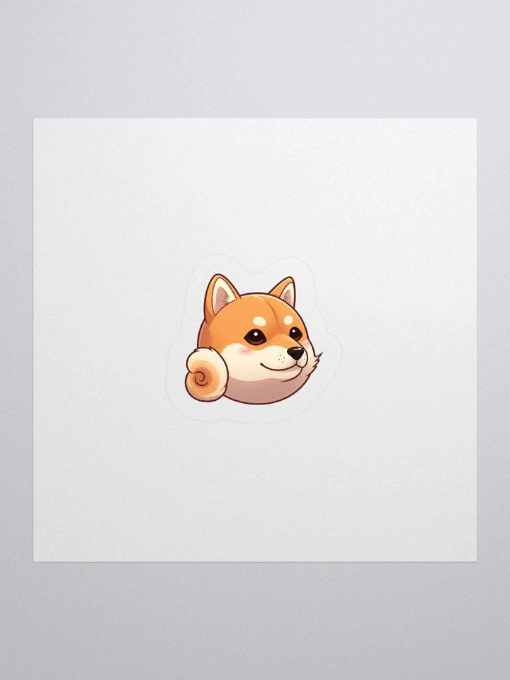 Nova Inu Kiss Cut Sticker product image (1)