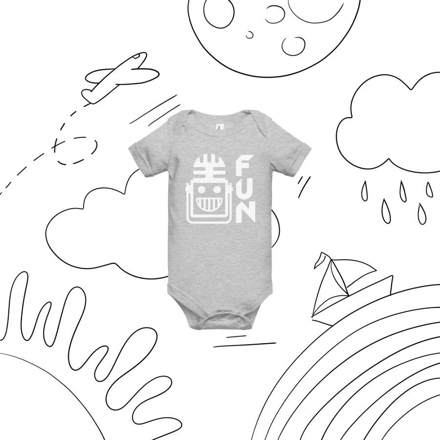 FUN Logo Baby One Piece product image (43)