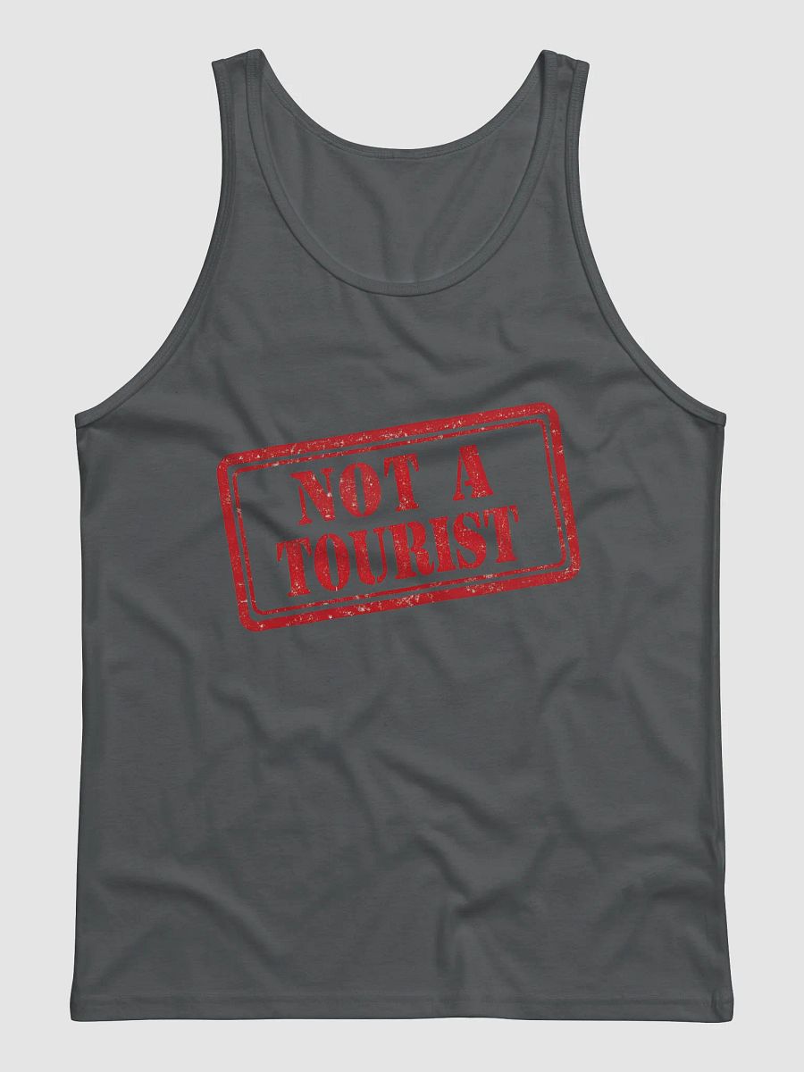 'NOT A TOURIST' Stamp Jersey Tank product image (1)