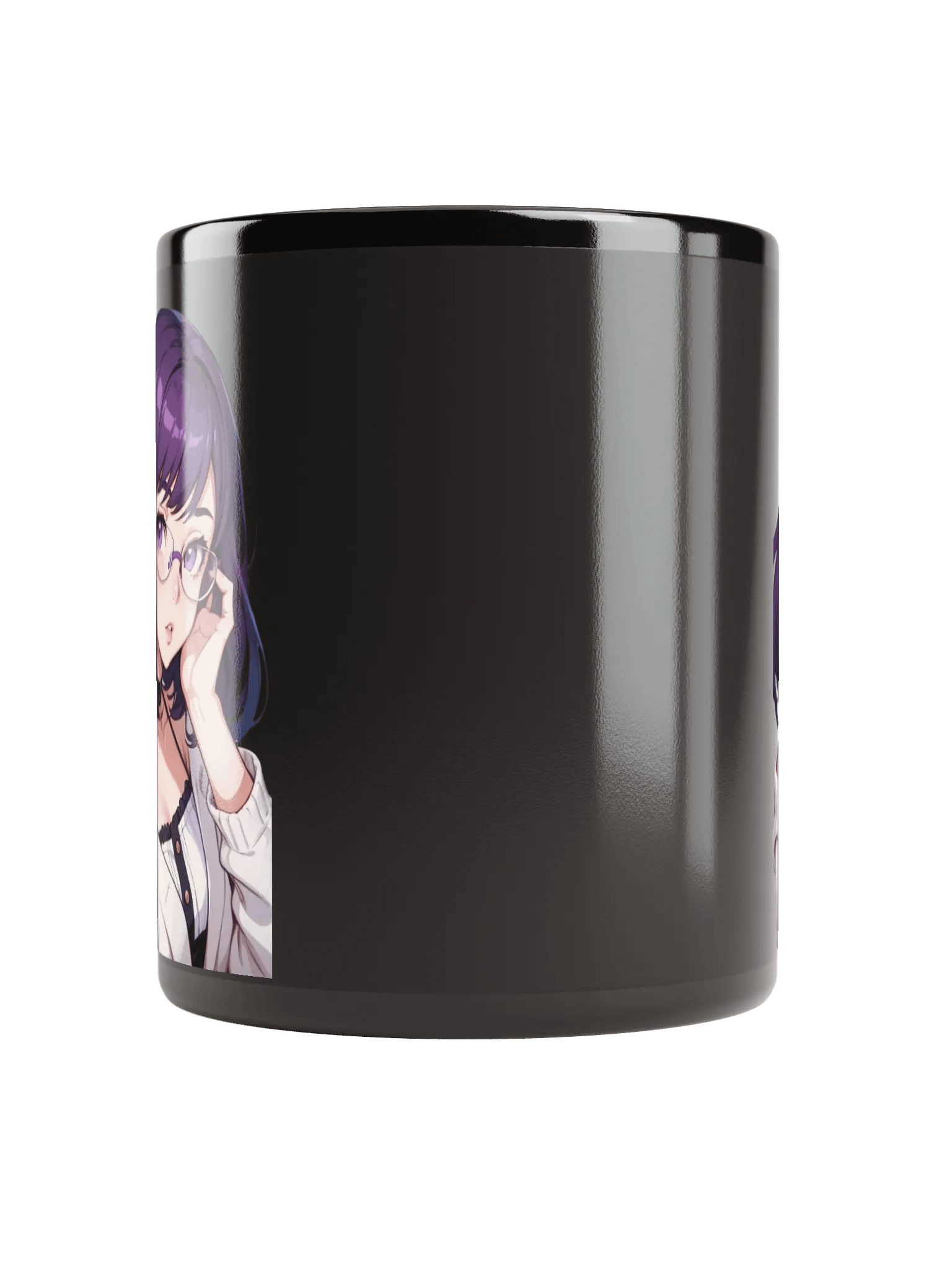 (Purple WAIFU) K Black Mug product image (5)