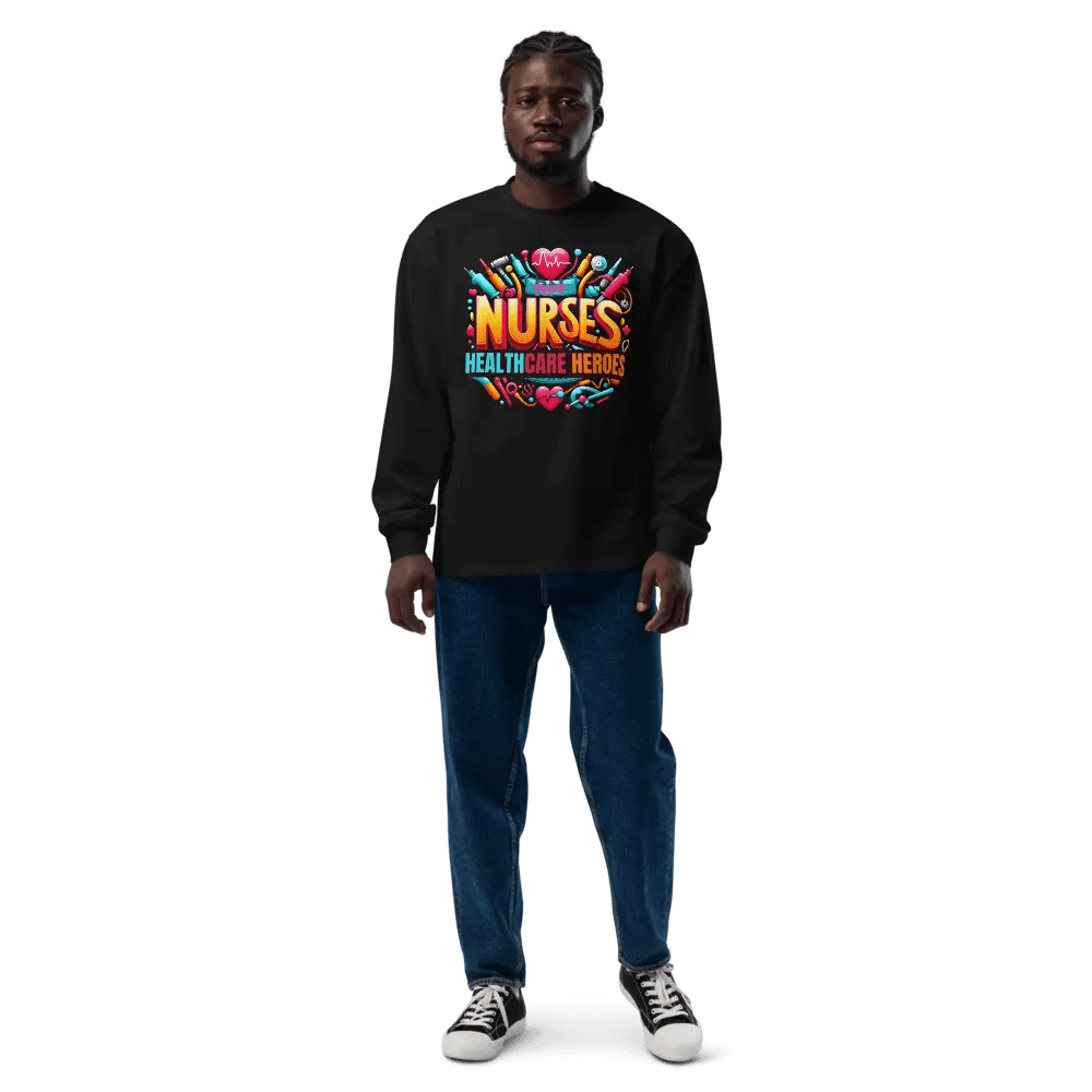 Nurse Appreciation Graphic Long Sleeve Shirt product image (11)