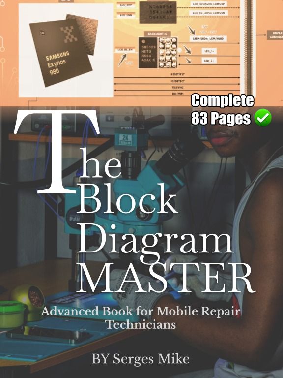 The Block Diagram Master | Advanced Book For Mobile Phone Technicians product image (1)