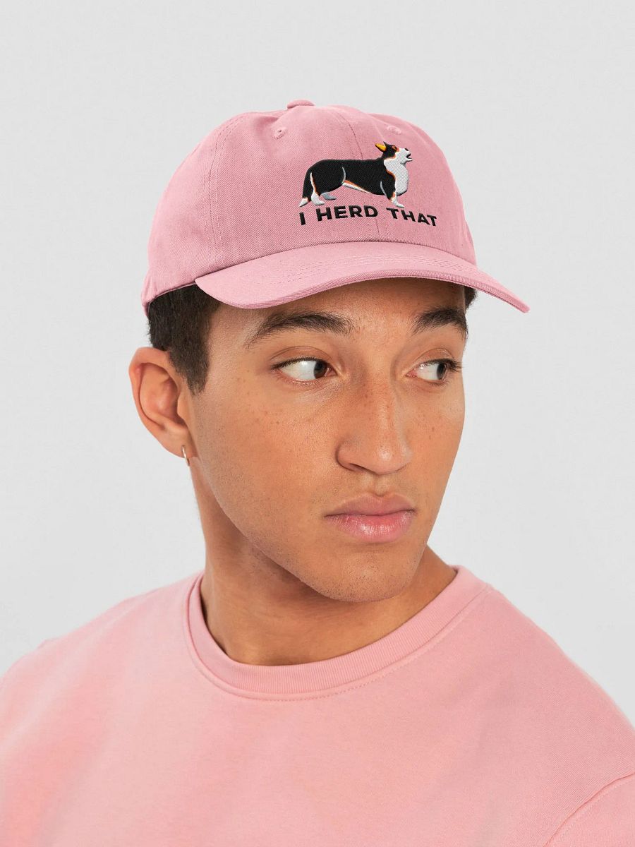 I Herd That Classic Dad Hat(Embroidered) of a Cardigan Welsh Corgi(Tricolor) product image (27)
