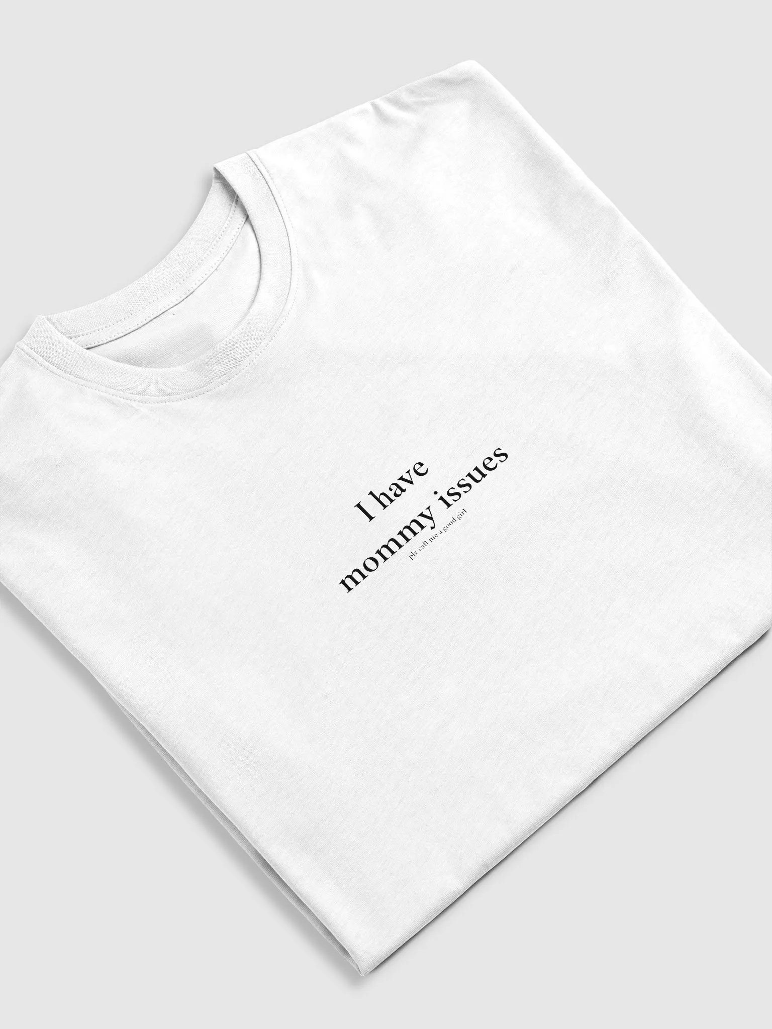 plz call me a good girl shirt (white) product image (5)