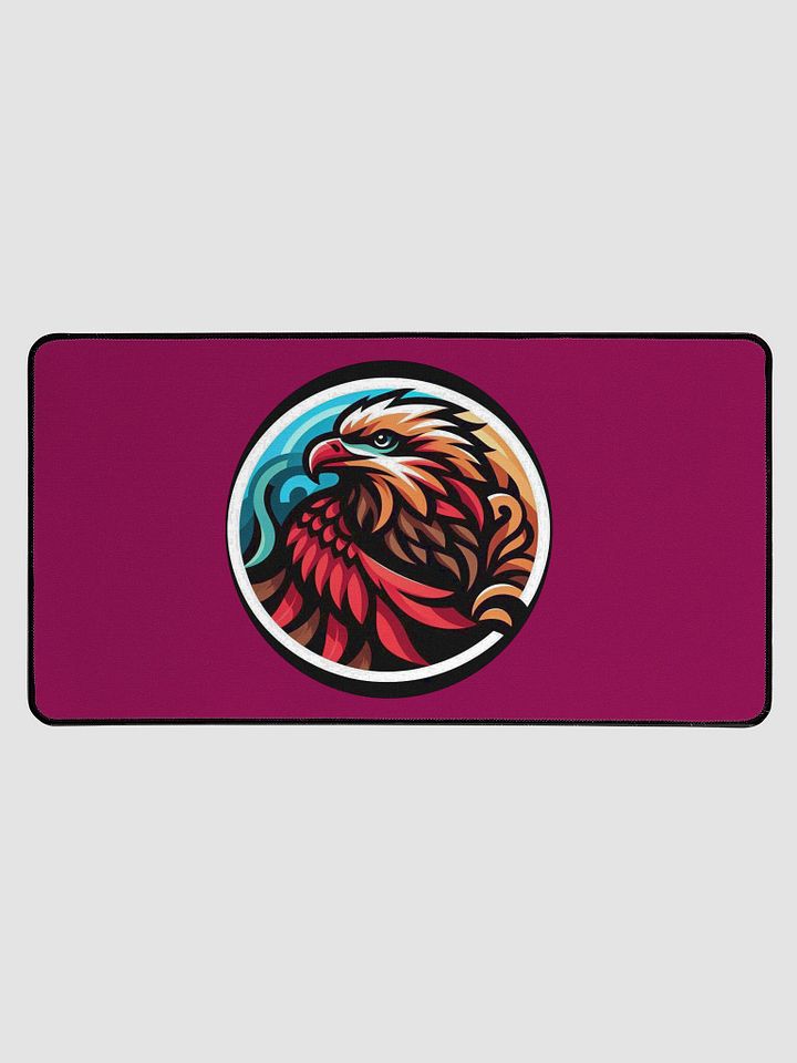 Vibrant Eagle Head Desk Mat product image (1)