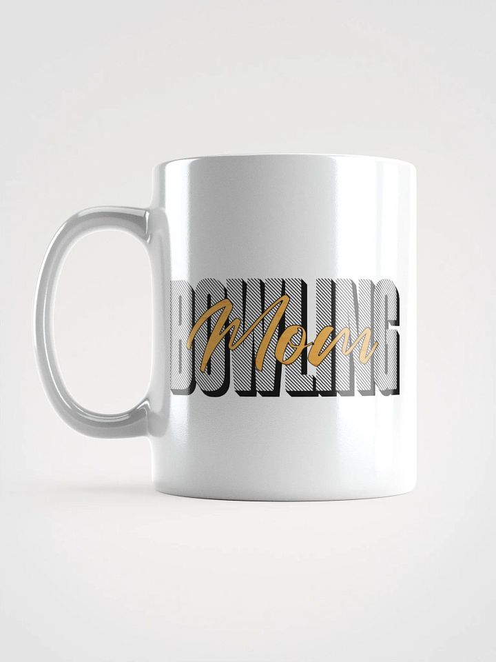 Mom Bowling Golden Mug product image (1)