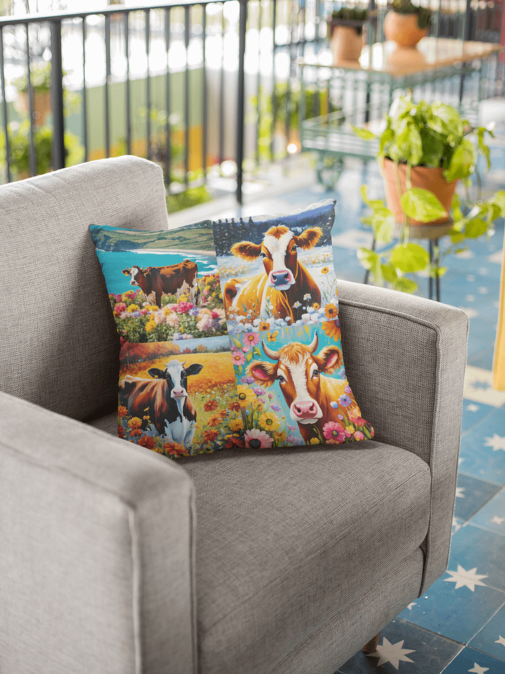 Cow for All Season Pillow product image (1)