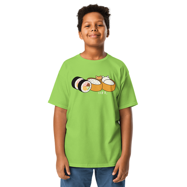 Inari Sushi and Futomaki Cat - Youth Heavyweight T-shirt product image (11)