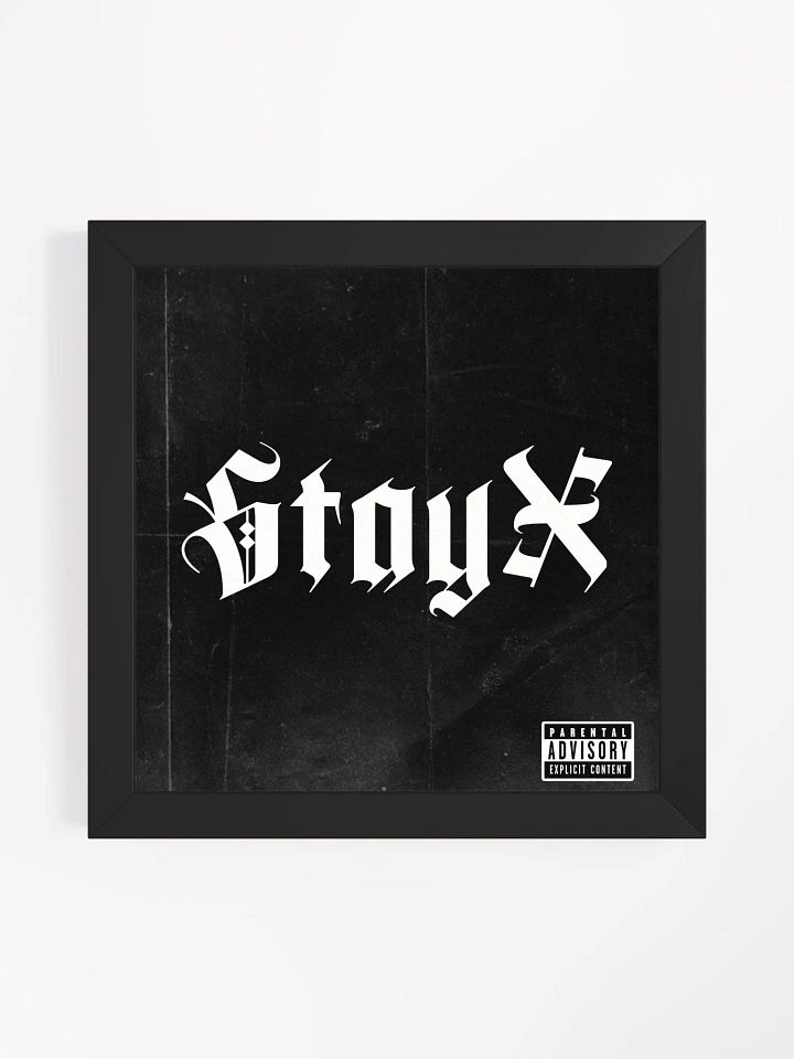 StayX LP- Faux Album Framed Print product image (1)