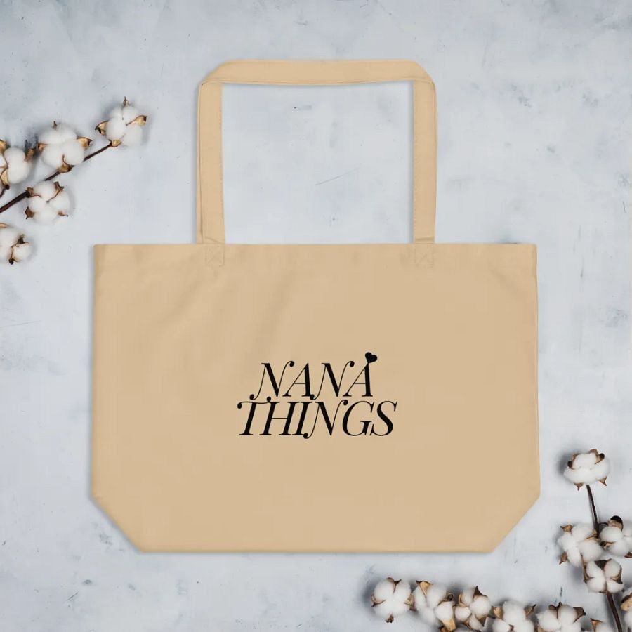 Nana Things Organic Canvas Tote product image (3)