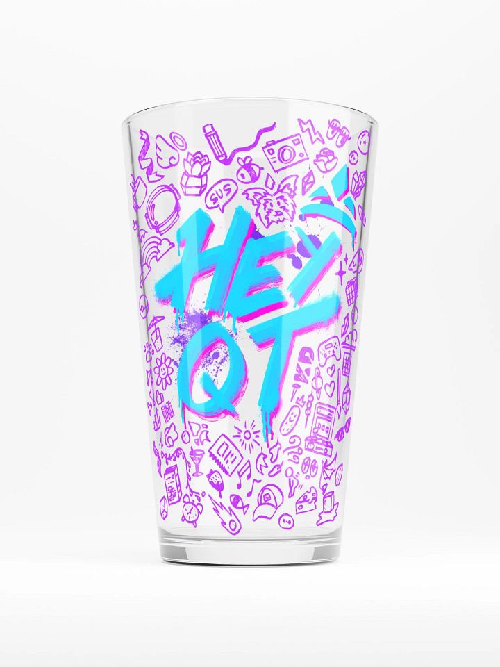 Graffiti Hey QT Glass product image (1)