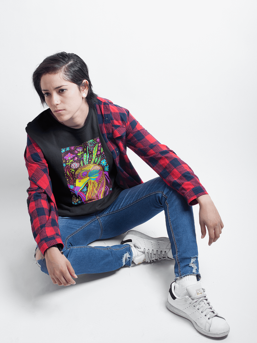 Abstract Psychedelic Bird Unisex T-Shirt product image (7)