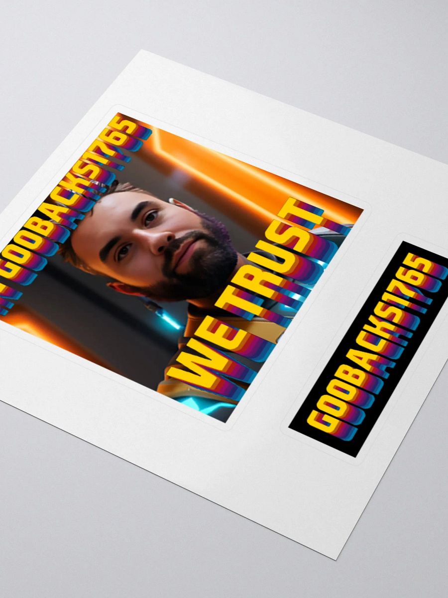In Goobacks We Trust Sticker product image (8)