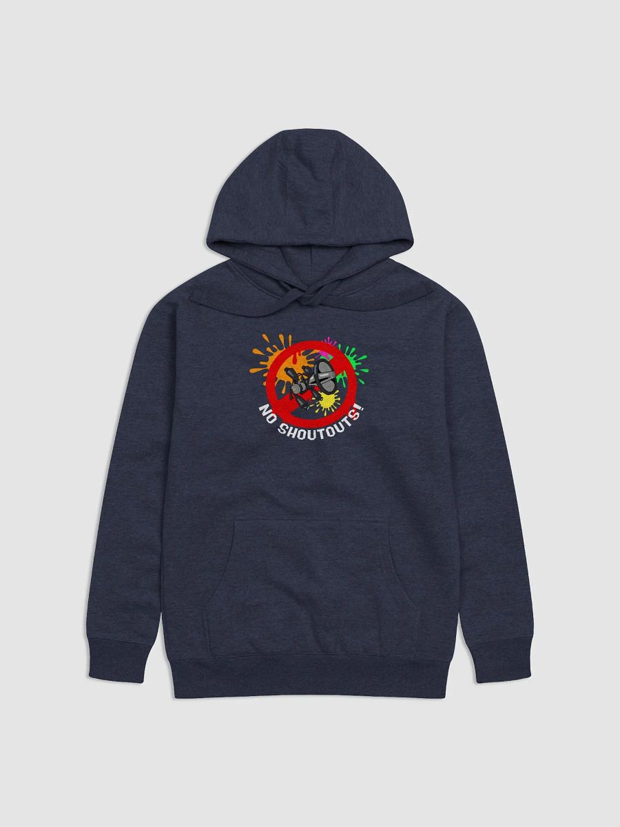 No Shoutouts! (Unisex Orange Edition Hoodie) product image (1)