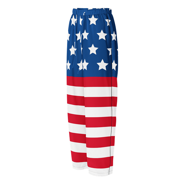Stars & Stripes Silky Pajama Pants product image (1)