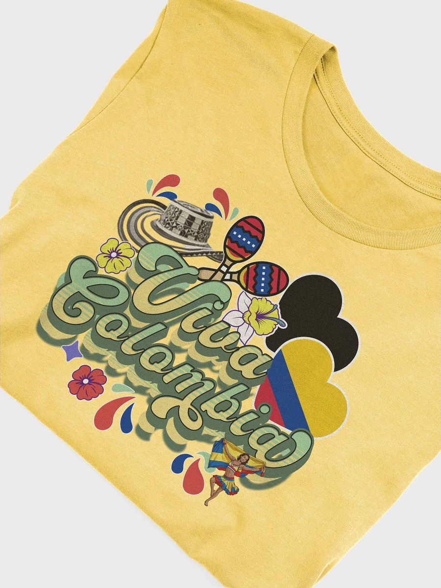Viva Colombia Celebration T-Shirt product image (3)