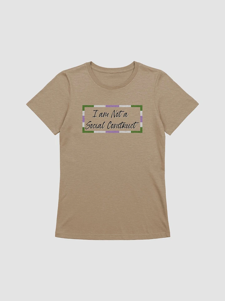 I am Not a Social Construct - Gender Queer (lg) - Women's Relaxed Fit T product image (13)