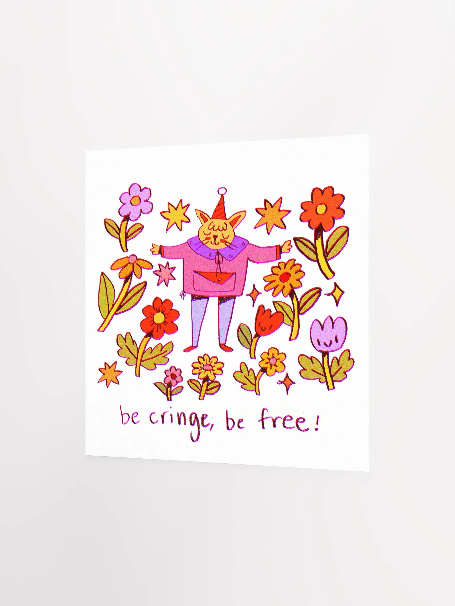 Be Cringe, Be Free Print product image (3)
