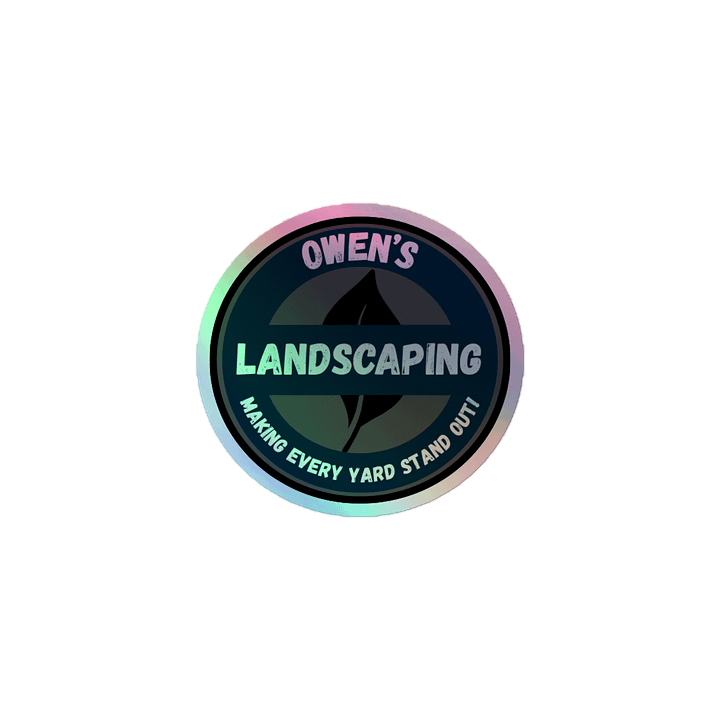Owen's Landscaping Sticker product image (1)